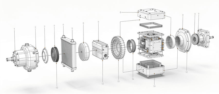 Completed parametric Revit family — gate valve assembled view showing accuracy and detail level